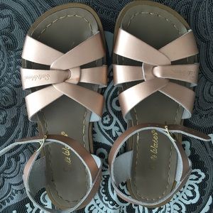 Rose Gold Saltwater Sandals